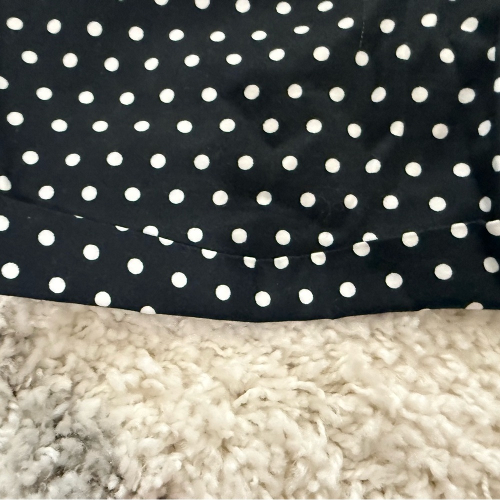 INC International Concepts Black & White Polka Dot Shorts - Picture 4 of 8